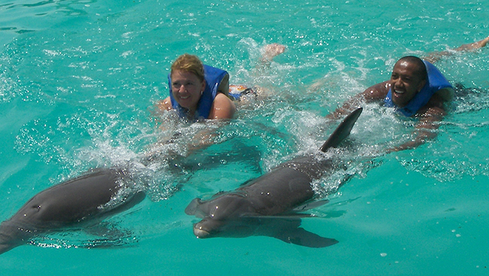 NADO CON DELFINES