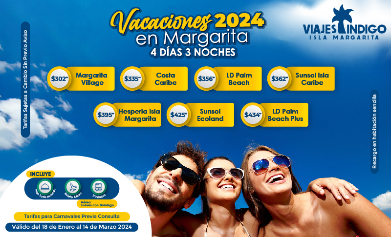 Vacaciones 2024 en la Perla del Caribe 🏄‍♂️🏖️ Margarita🏝️